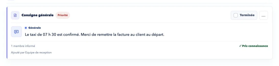 Vue réelle d'une consigne publiée dans le cahier LCDC